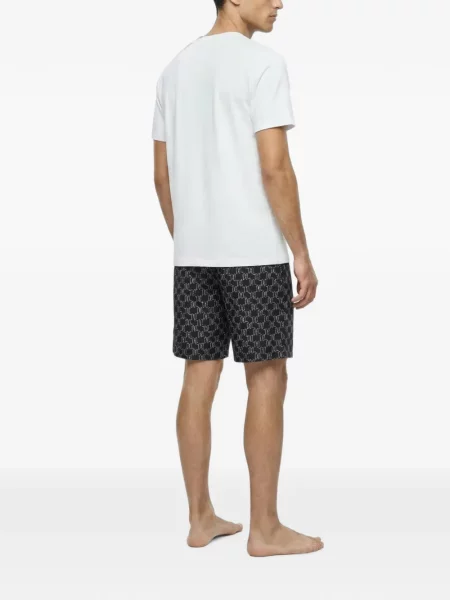 Pantaloni scurți Karl Lagerfeld negru