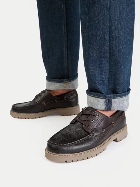 Pantofi Guess Jeans închis maro