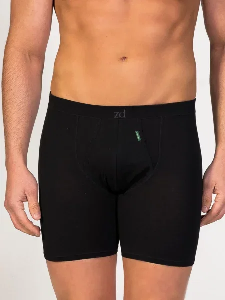 Zd ZERO DEFECTS Boxeri Cyclist Egyptian cotton' negru