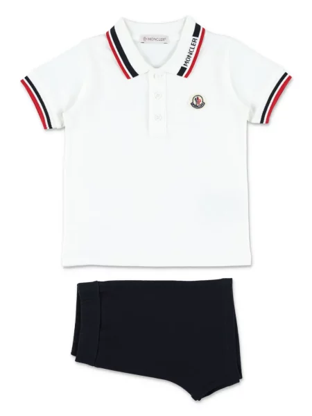 Szorty dziecięce Moncler Enfant białe