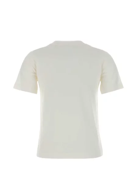 Tricou Burberry în carouri alb