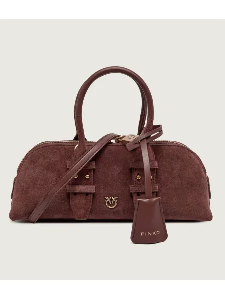 Rucsac Pinko din piele maro