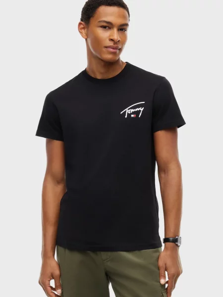 Футболка Tommy Jeans чорна