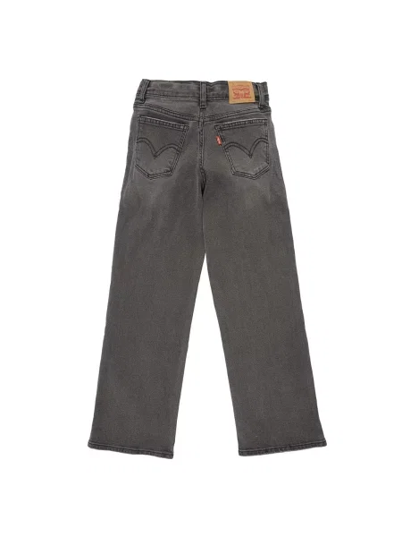 Gyerek denim ruha Levi's® fekete