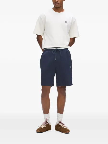 Pantaloni scurți Karl Lagerfeld albastru