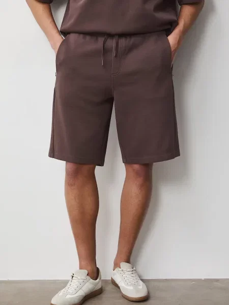Medicine szorty dresowe brązowe