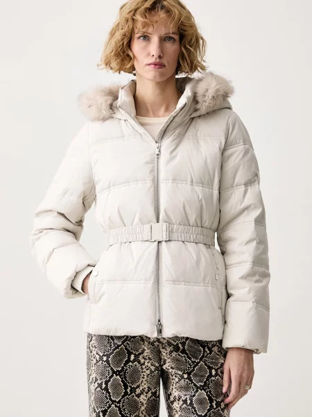 Calvin Klein krátká bunda béžová