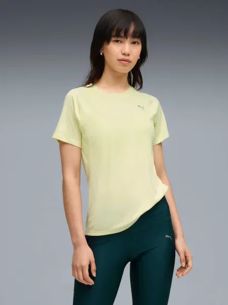 Футболка Puma для бега желтая