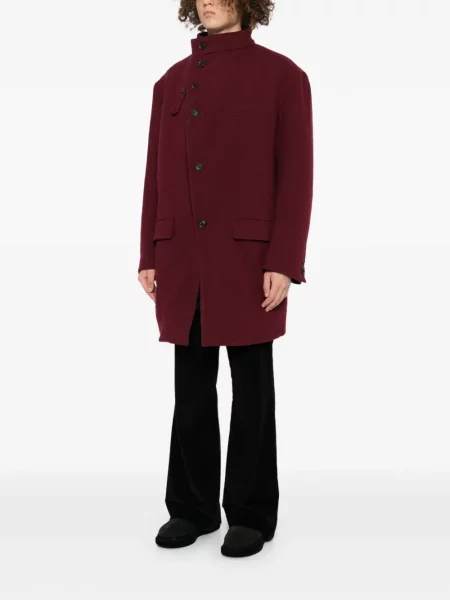 Palton Yohji Yamamoto roșu