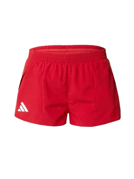 ADIDAS PERFORMANCE Pantaloni sport Adizero roșu alb