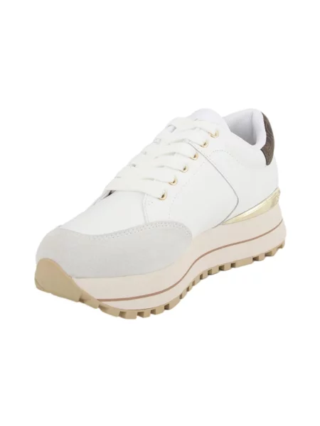 Sneakersy Liu Jo skórzane białe