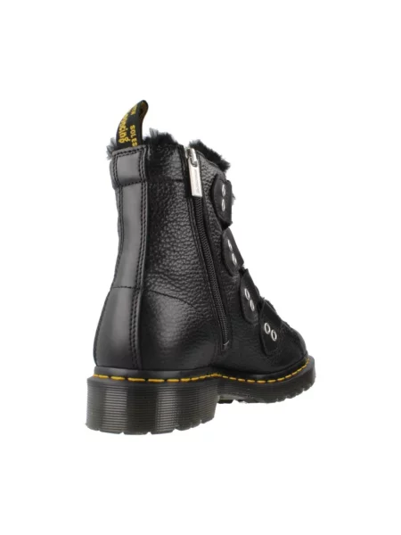 Dr. Martens Trapery Faux Fur Lined czarny