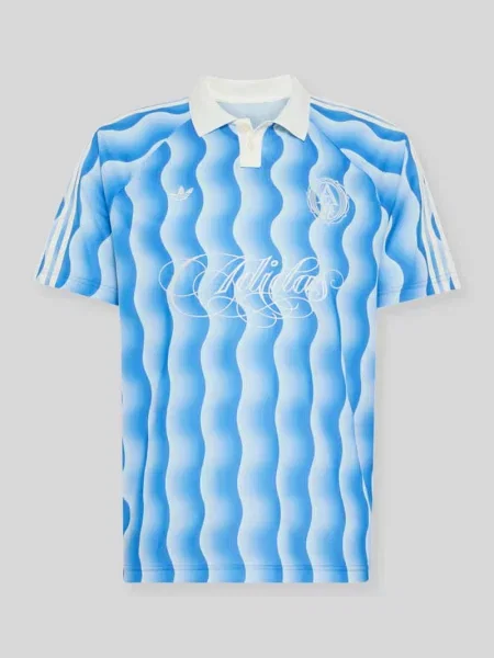 Adidas Originals polo niebieska
