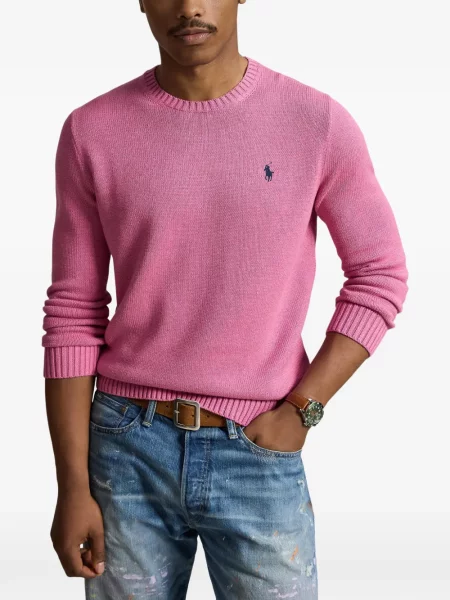 Șosete Polo Ralph Lauren cu broderie în carouri de flanelă verde
