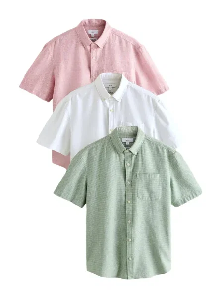 Next Srajca zelena / roza bela