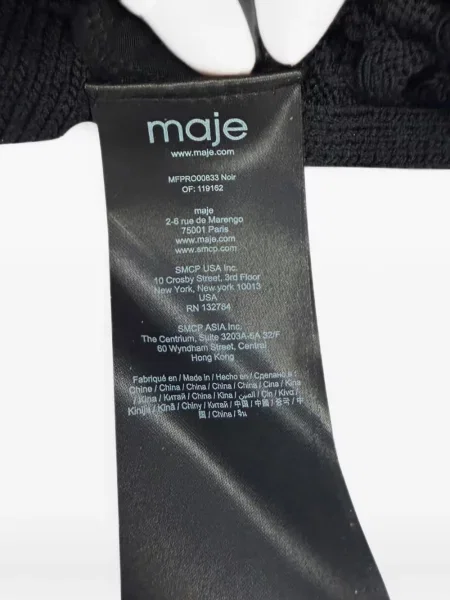 Rochie Maje în linie A negru
