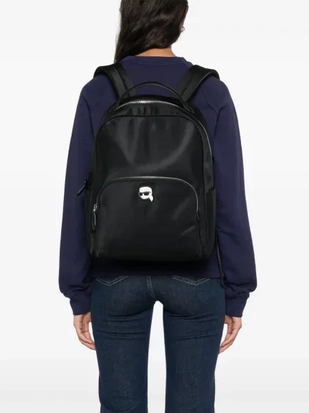Rucsac Karl Lagerfeld cu imagine negru