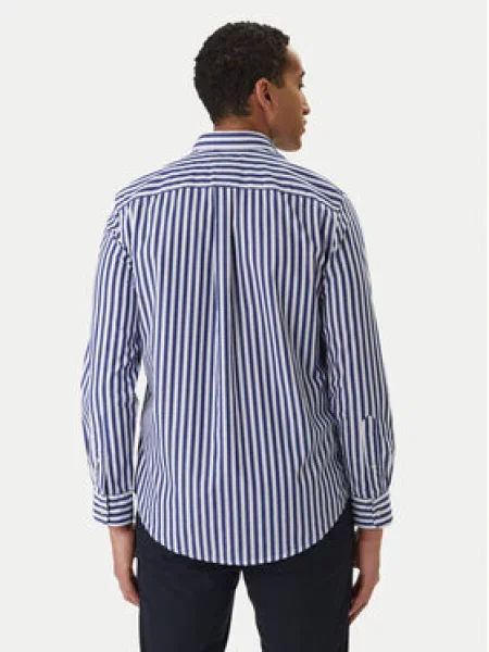 Klasična košulja Tommy Hilfiger puplin plava