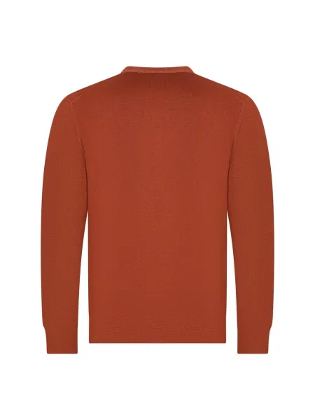 Sweter Fedeli wełniany czerwony