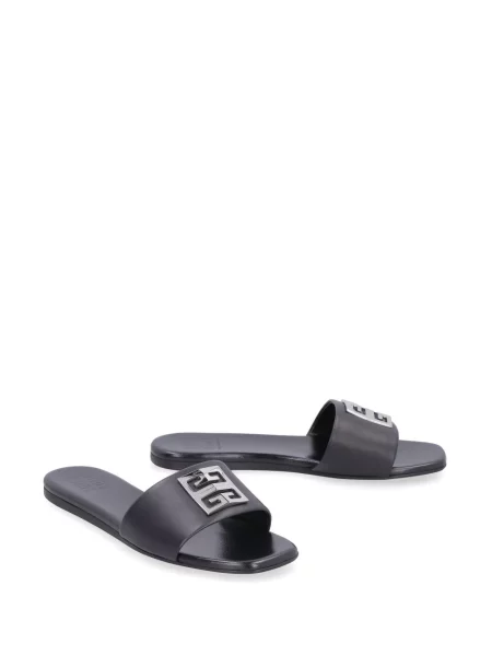 Sandale Givenchy cu autograf negru