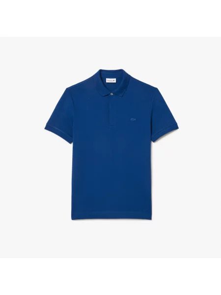 Поло Lacoste синее