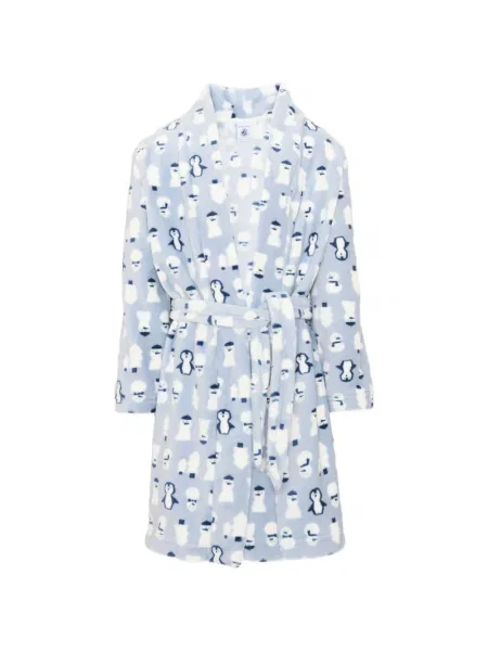Dětské župan Petit Bateau modrý