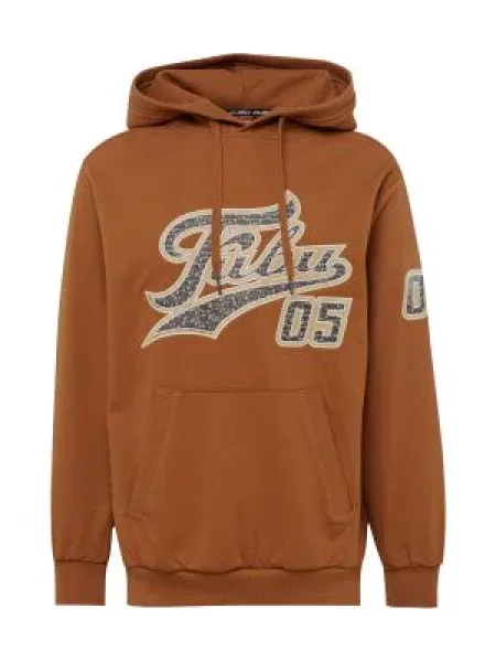 FUBU Tréning póló brokát / sötétszürke / fehér