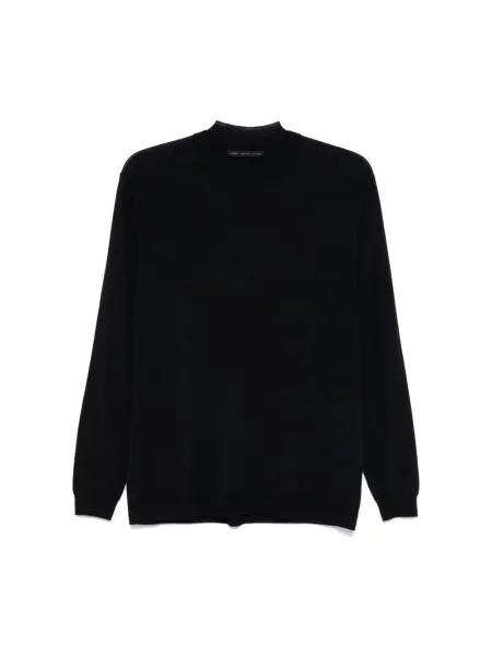 Sweter Low Brand wełniany niebieski