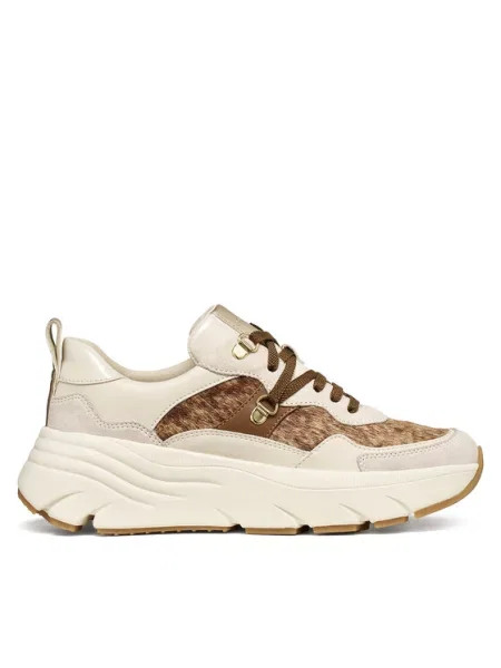 Geox Sneakers D Diamanta alb