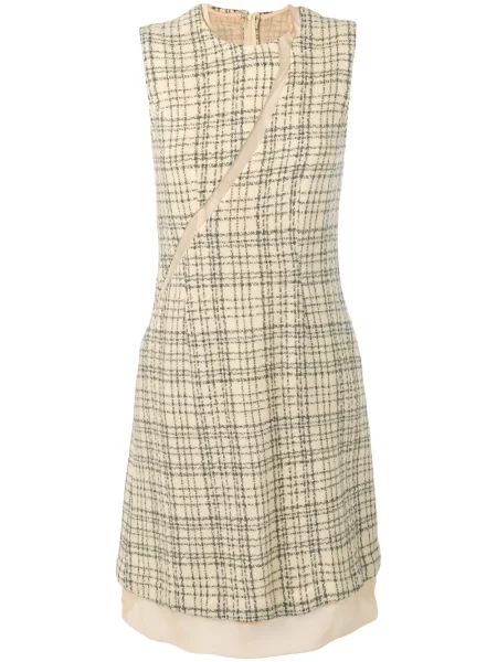 Kostkované oblekové šaty Comme Des Garçons Pre-owned