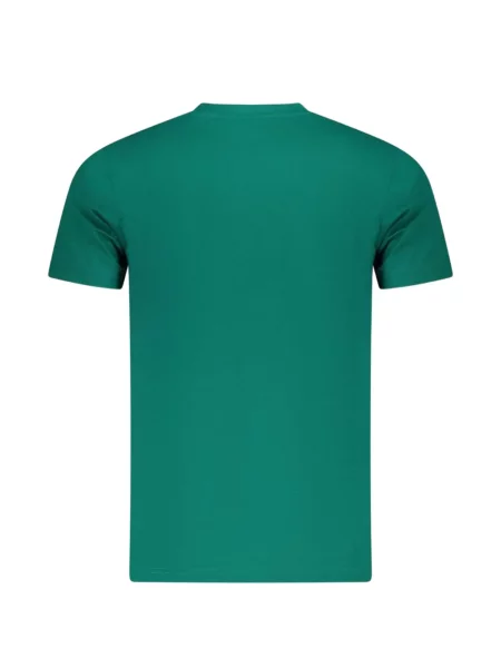 Tricou Cavalli Class cu model floral cu imagine verde