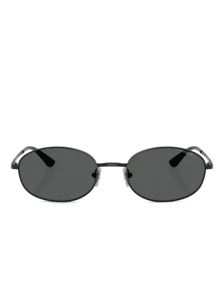 Ochelari de soare ovali Vogue Eyewear negru