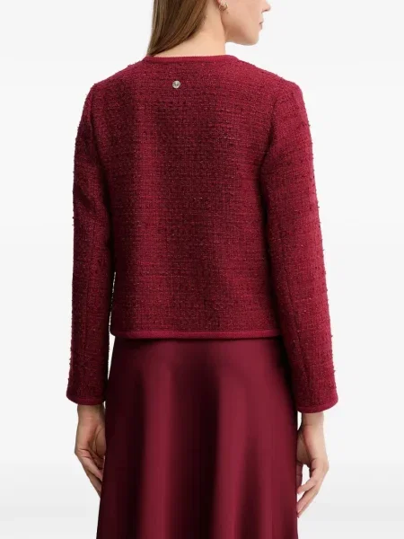 Sacou Joop! din tweed roșu