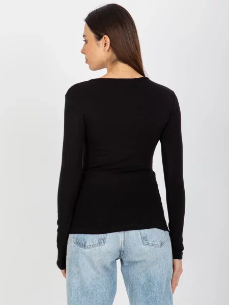 Bluză Fashionhunters negru