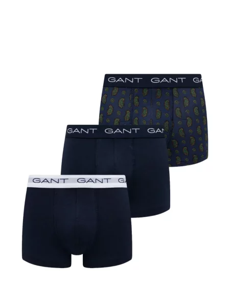 Boxeri Gant cu imagine cu model paisley albastru