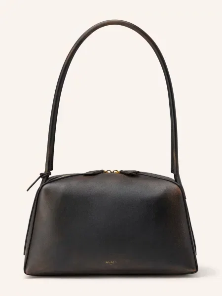 Alaïa Torba Na Ramię Le Bouledogue Medium braun złota