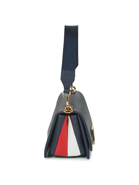 Geanta crossbody Tommy Hilfiger albastru