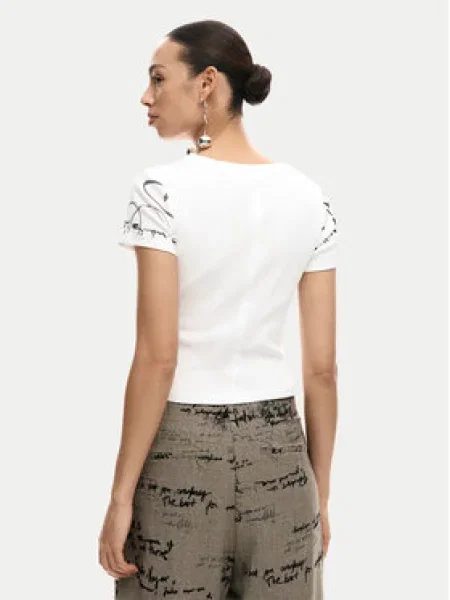 Desigual Póló fekete fehér