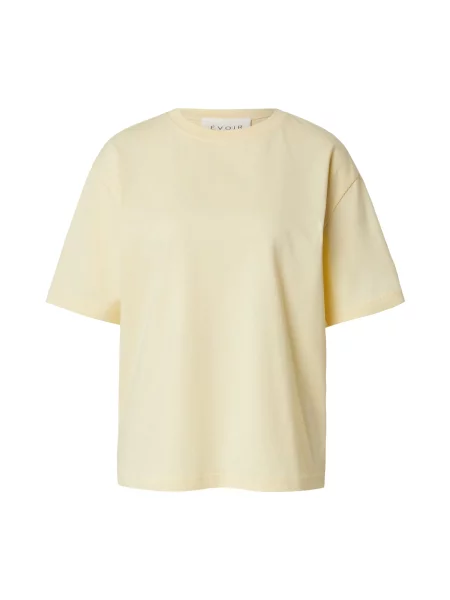 ÉVOIR by Alena Gerber Tricou deschis galben