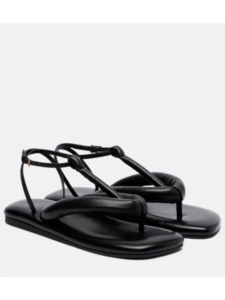 Chiloți tanga Givenchy din piele negru