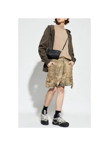 Rick Owens DRKSHDW Stefan Cargo szorty jeansowe beżowe
