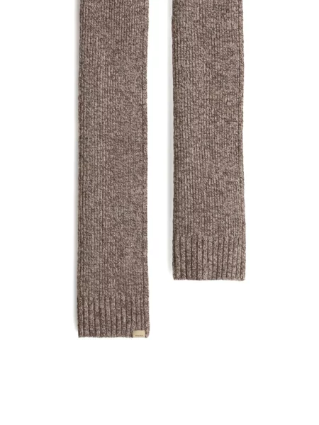 Fular Woolrich de lână maro