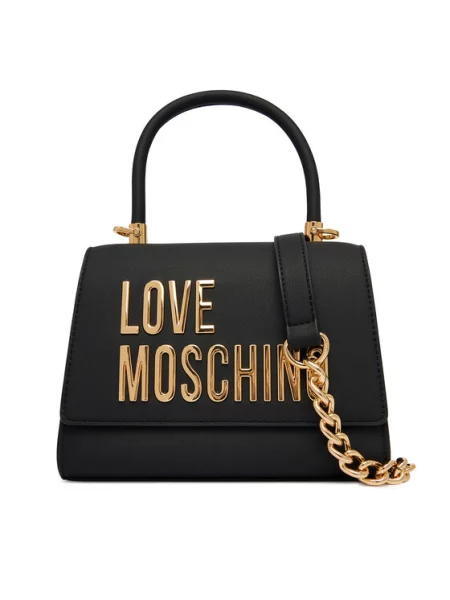 LOVE MOSCHINO Ročna torba črna