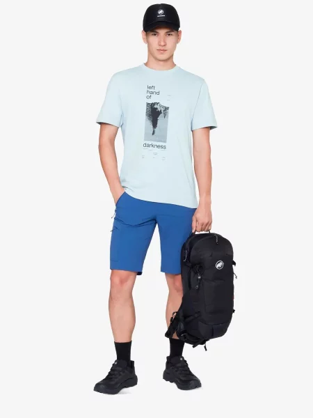 Krótkie spodenki Mammut Runbold IV Shorts niebieskie