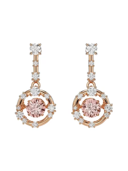 Swarovski kolczyki CONSTELLA żółte