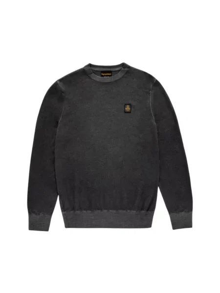 Sweter Refrigiwear wełniany szary