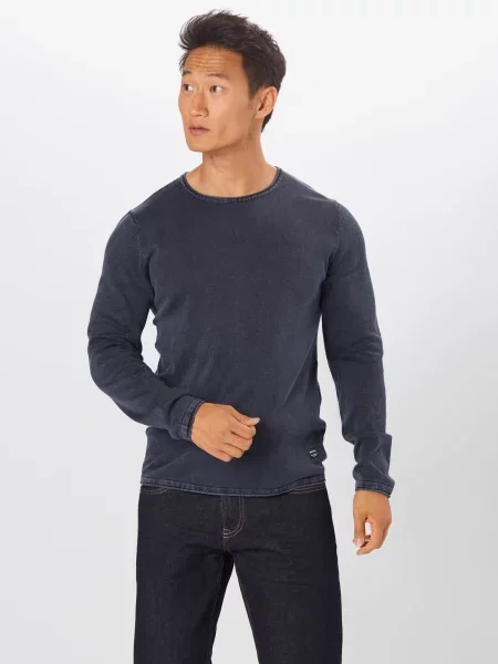 JACK & JONES Pulover JJLeo bleumarin