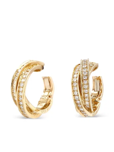 Cercei Cartier galben
