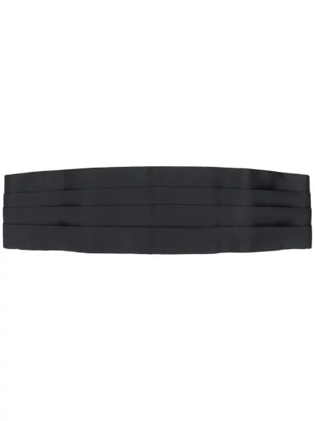 Cu centură costum Brioni negru