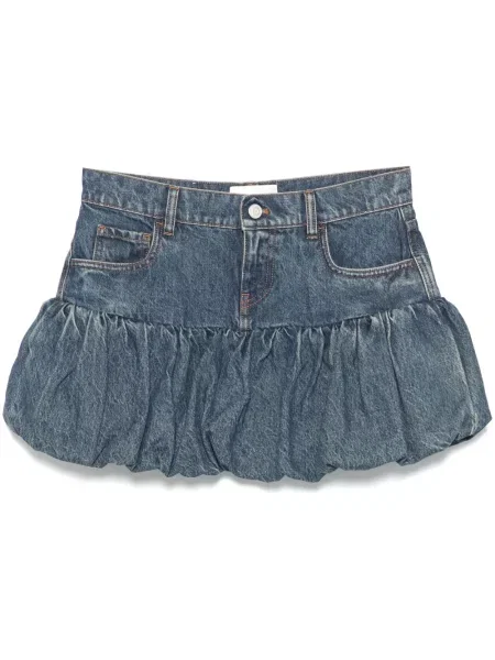 Fustă din denim Coperni albastru